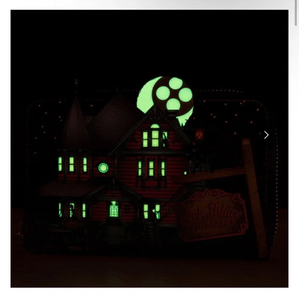 Loungefly Coraline Glow In The Dark House Mini Backpack & Wallet Set